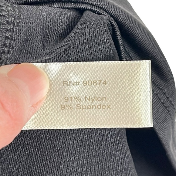 Boston Proper Black Ruched Strappy Camisole – Size S Stretch Nylon Blend - Picture 8 of 10